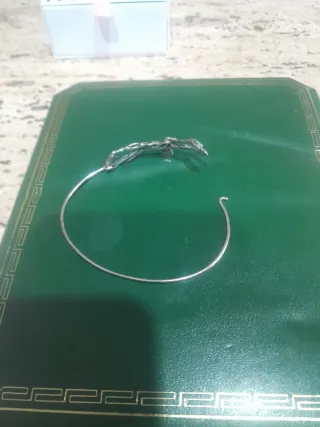 Bracciale vintage argento con corallo