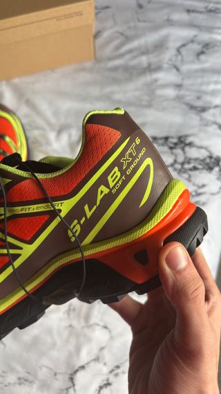 Salomon XT6 Talla 46 Naranja Rojo