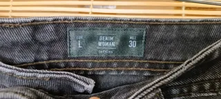 Falda vaquera Lefties larga con abertura