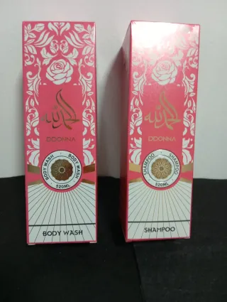 DDONNA Body Wash y Shampoo Rosa