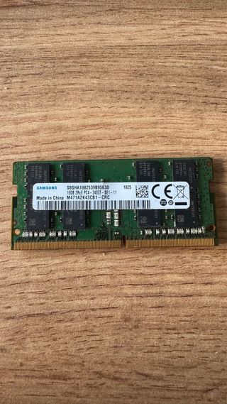 Memoria RAM Portátil Samsung 16GB DDR4