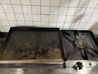 Anafe y Plancha Profesional a Gas