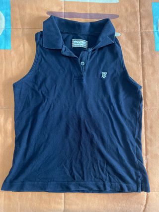 Polo sin mangas Burberry mujer Talla XS
