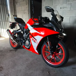 KTM RC 125 Naranja