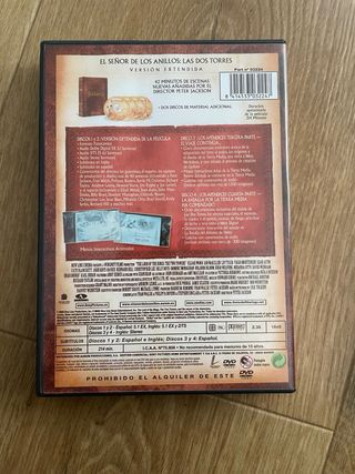 El Señor de los Anillos Trilogía DVD Ext.