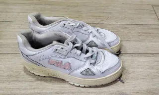 Zapatillas Fila Mujer Blancas y Rosas