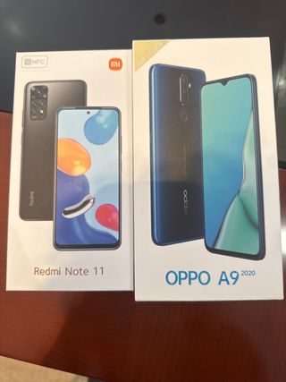 2 Móviles Oppo y Xiaomi