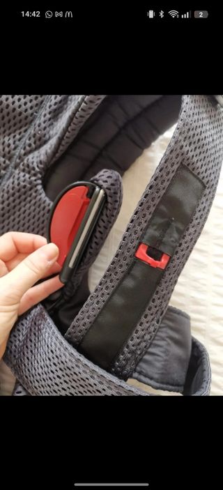 Mochila Portabebés BabyBjörn Gris Oscuro