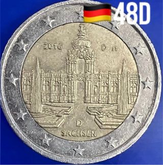 Lotto Monete 2 Euro commemorative per Colin D.