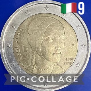 Lotto Monete 2 Euro commemorative per Colin D.