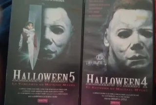 Pack Halloween 4 y 5 VHS
