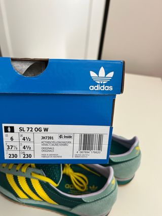 Zapatillas SL 72 Verde y Amarillo