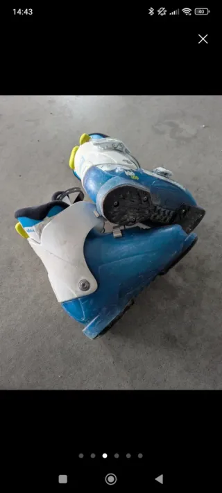 Esquís infantiles Wedze con bastones