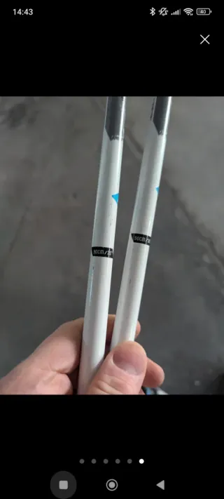 Esquís infantiles Wedze con bastones