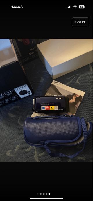 Videocamera Sony DCR-SX34E Handycam + Borsa