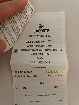 Zapatillas Lacoste Hombre Beige/Blanco Nuevas