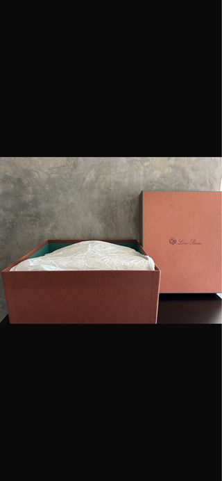 Bolso Loro Piana Sesia XL Azul  Nuevo y sin uso