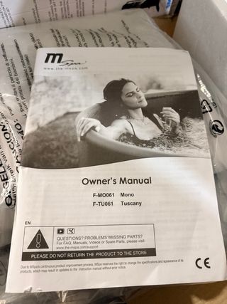 Spa Hinchable MSpa Tuscany Plus