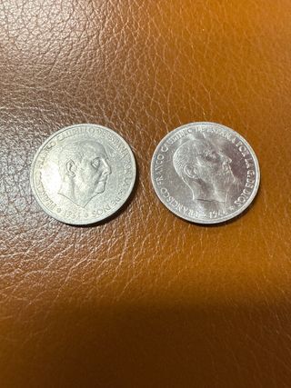 Moneda 50 Cents Franco 1966