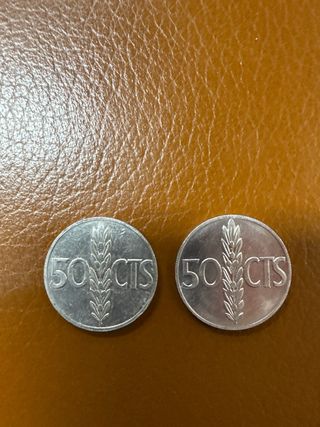 Moneda 50 Cents Franco 1966