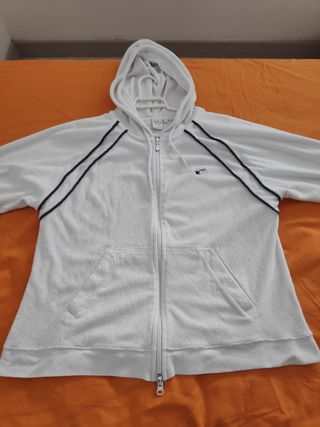 Sudadera Tenth Basics Mujer Blanca