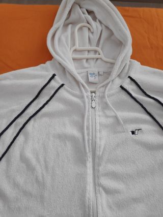 Sudadera Tenth Basics Mujer Blanca