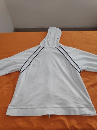 Sudadera Tenth Basics Mujer Blanca