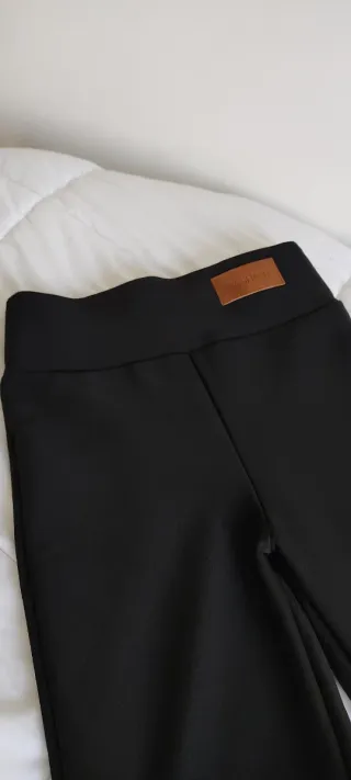 Pantalones elásticos forro borreguito