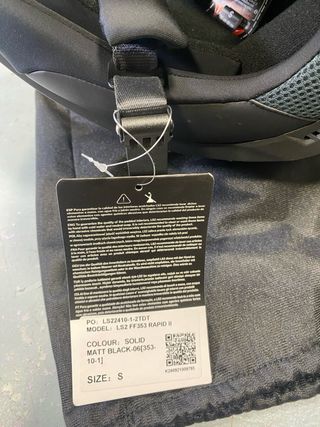 Capacete LS2 Rapid II Preto Fosco