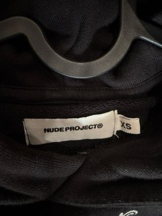 Sudadera Nude Project Negra Talla XS
