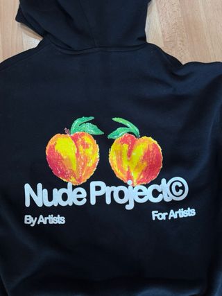 Sudadera Nude Project Negra Talla XS