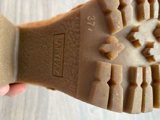 Botín plataforma mujer beige/marrón