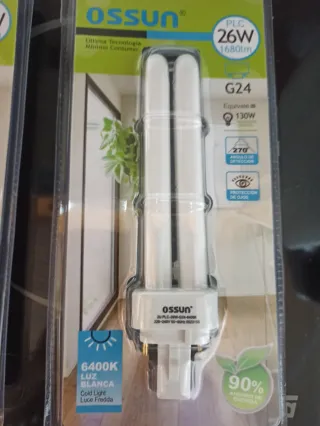 Lámpara Bajo Consumo 26W G24 1680lm