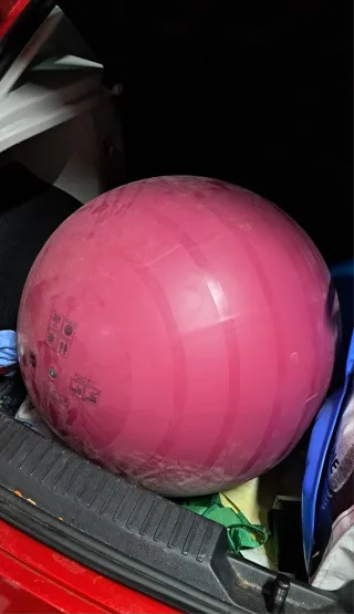 Pelota Pilates Decathlon Rosa