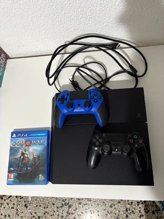 PS4 500GB + 2 Mandos  + God of War -