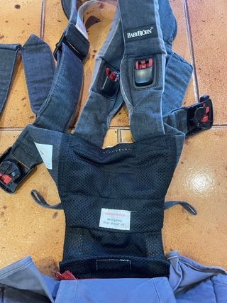 Mochila Portabebés BabyBjörn One Gris