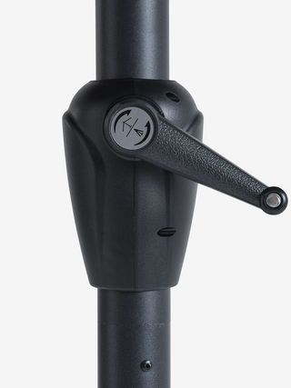 Sombrilla jardín HALK Ø300 cm gris oscuro (JYSK)