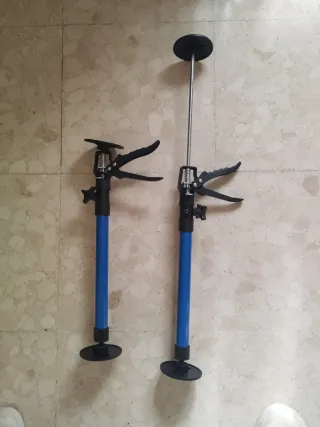 Pareja puntales reformas