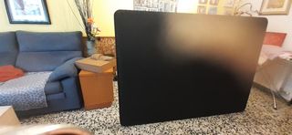 Somier madera tapizado 135