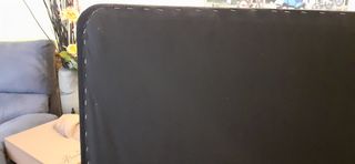 Somier madera tapizado 135