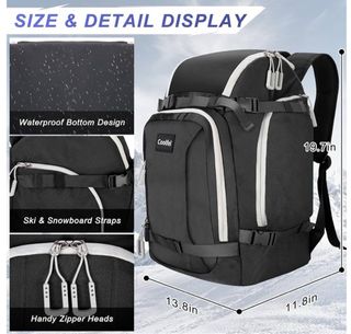 Bolsa botas esquí 50L impermeable | NUEVA