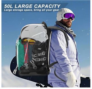 Bolsa botas esquí 50L impermeable | NUEVA