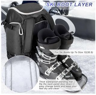 Bolsa botas esquí 50L impermeable | NUEVA