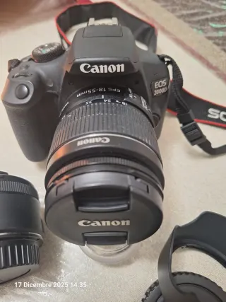 Canon EOS 2000D + Obiettivo 18-55mm