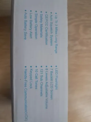 Pareja Walkie Talkie Infantil Caroger