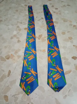 2 Corbatas Vintage Disney Mickey Mouse