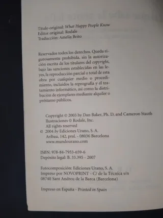 Lo que sabe la gente feliz: tomar las riendas d...