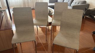 Set de 4 Sillas Comedor Tapizadas recogerlas
