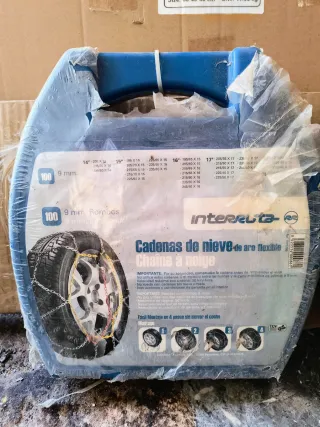 Cadenas de nieve Inter Rueda 9mm
