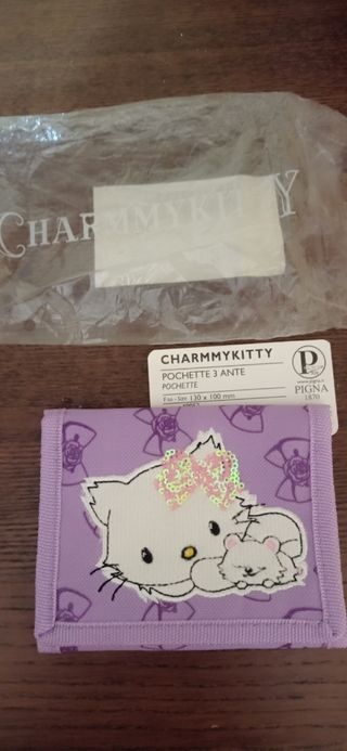 Portafoglio Hello Kitty viola